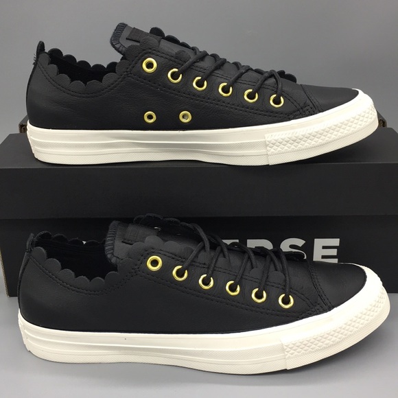 Converse Shoes - Converse CTAS OX black/gold/egret